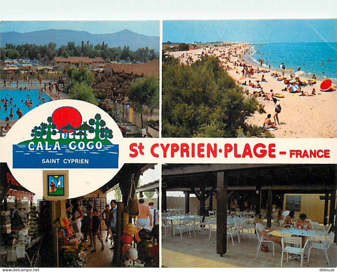 66 - Saint Cyprien - Camping Cala Cogo - Multivues - CPM - Voir Scans Recto-Verso - Saint Cyprien