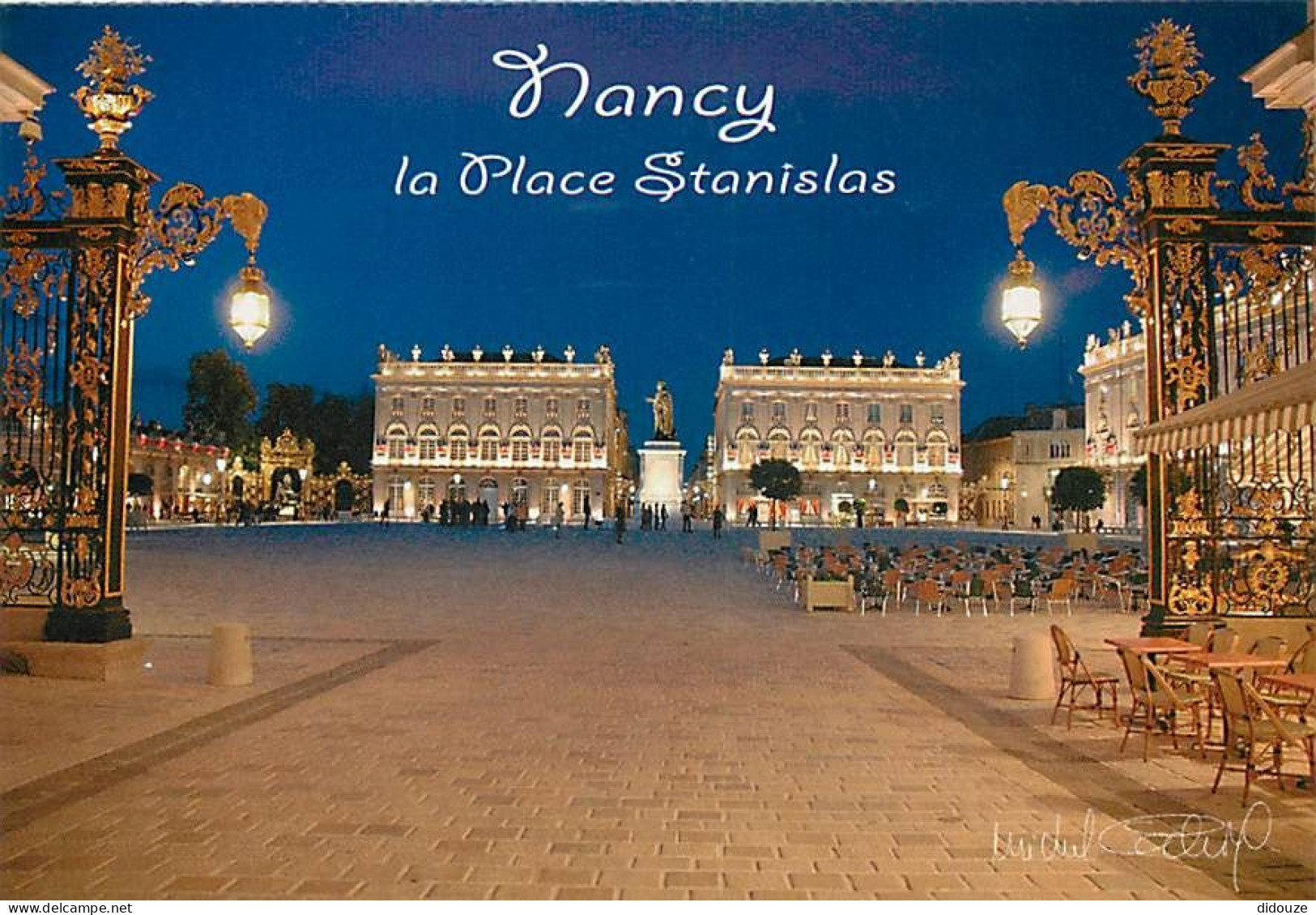 54 - Nancy - La Place Stanislas - Vue De Nuit - Carte Neuve - CPM - Voir Scans Recto-Verso - Nancy
