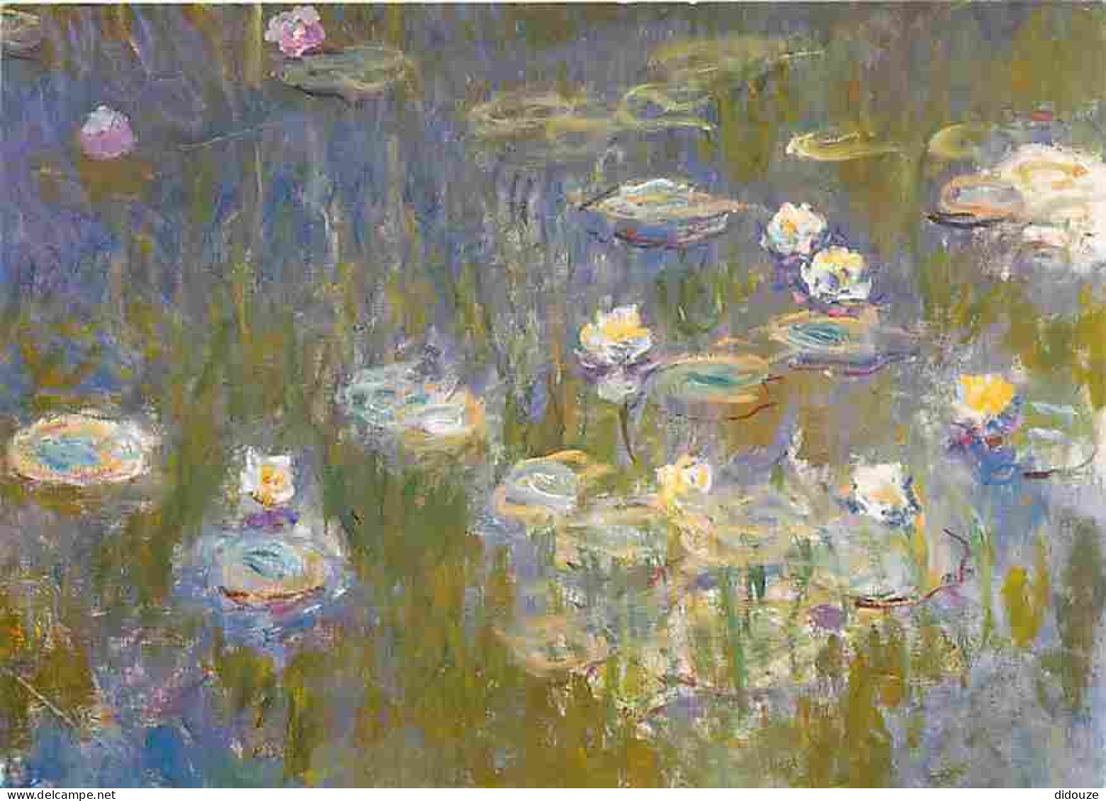 Art - Peinture - Claude Monet - Yellow And Lilac Water Lilies - Détail - CPM - Voir Scans Recto-Verso - Paintings