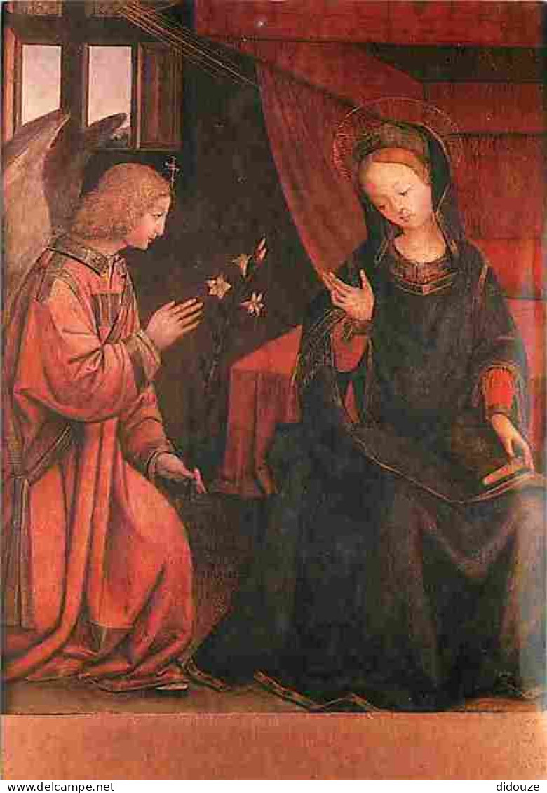 Art - Peinture Religieuse - Abbaye D'Hautecombe - L'Annonciation - CPM - Voir Scans Recto-Verso - Quadri, Vetrate E Statue