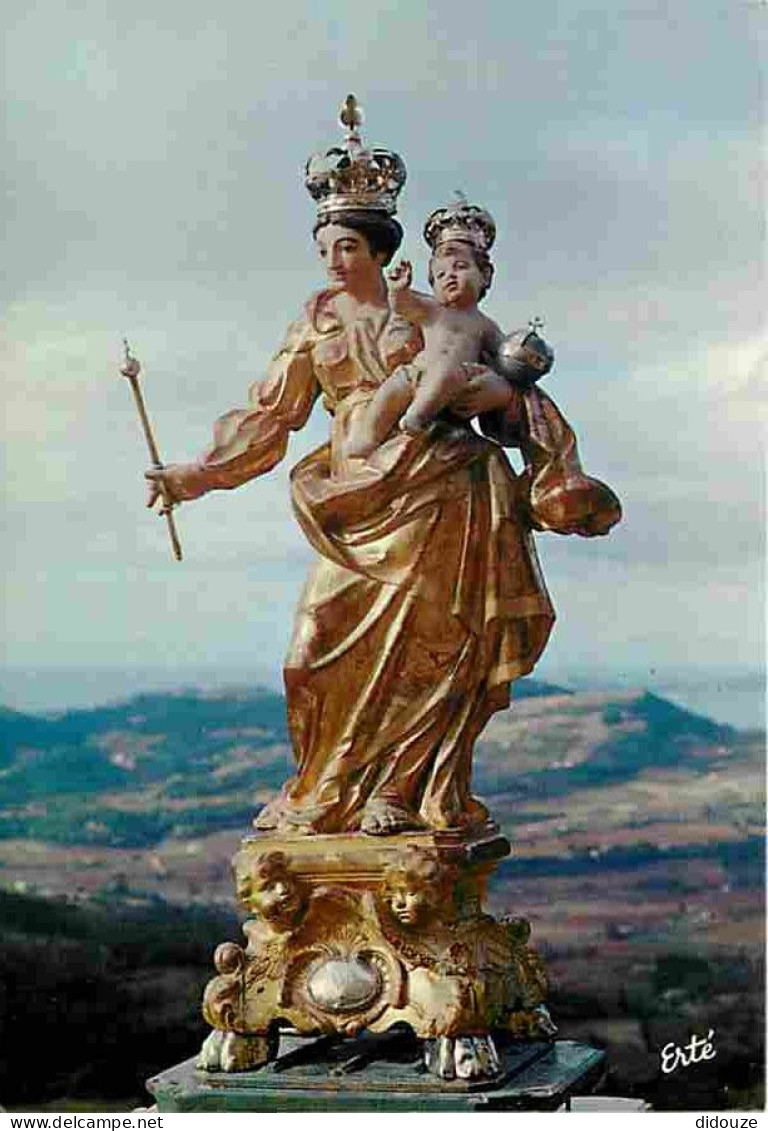 Art - Art Religieux - Cote D'Azur - Notre Dame Du Beausset Vieux - Vierge Miraculée - CPM - Voir Scans Recto-Verso - Quadri, Vetrate E Statue