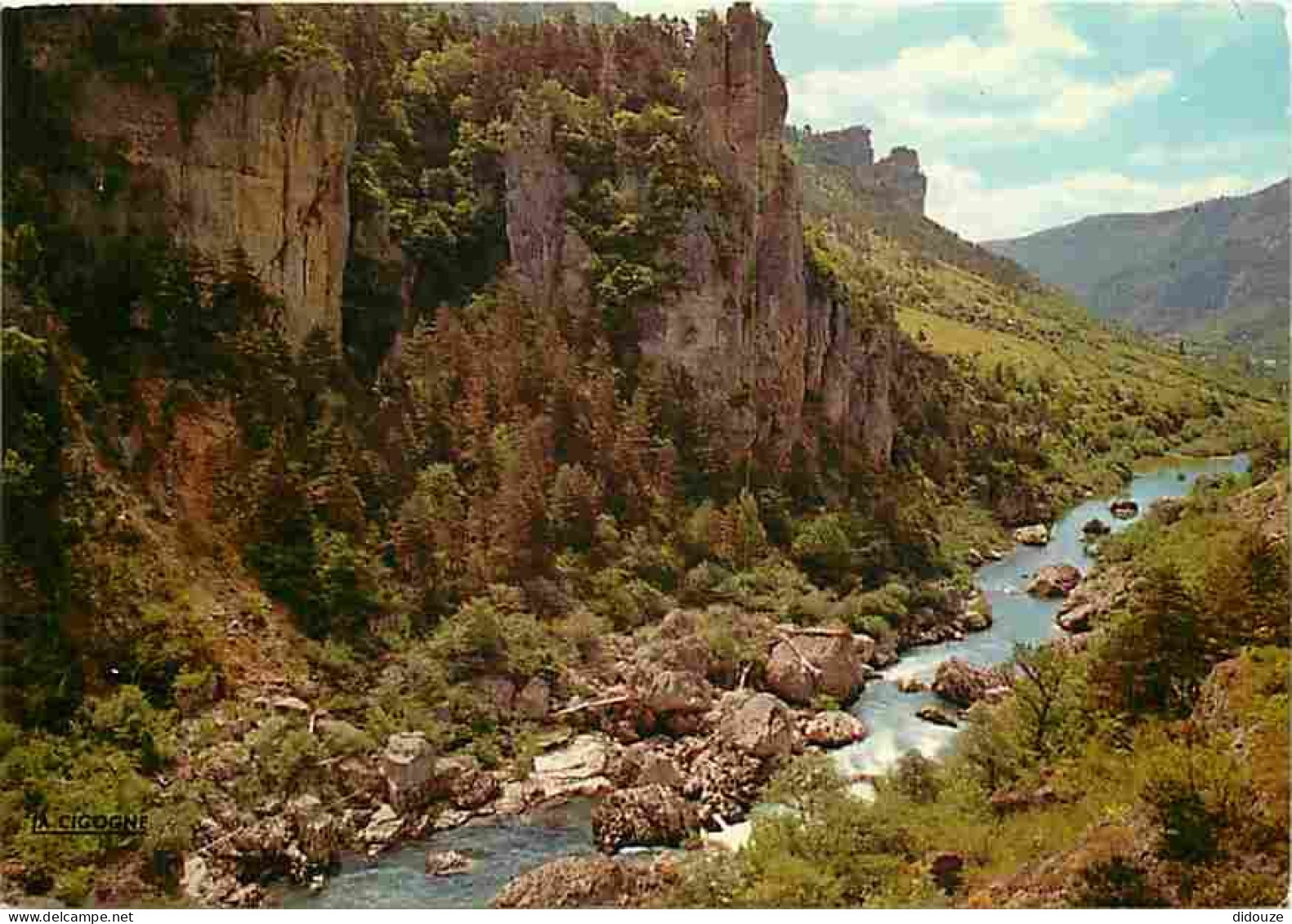 48 - Les Gorges Du Tarn - Le Pas Du Soucy - Flamme Postale - CPM - Voir Scans Recto-Verso - Gorges Du Tarn