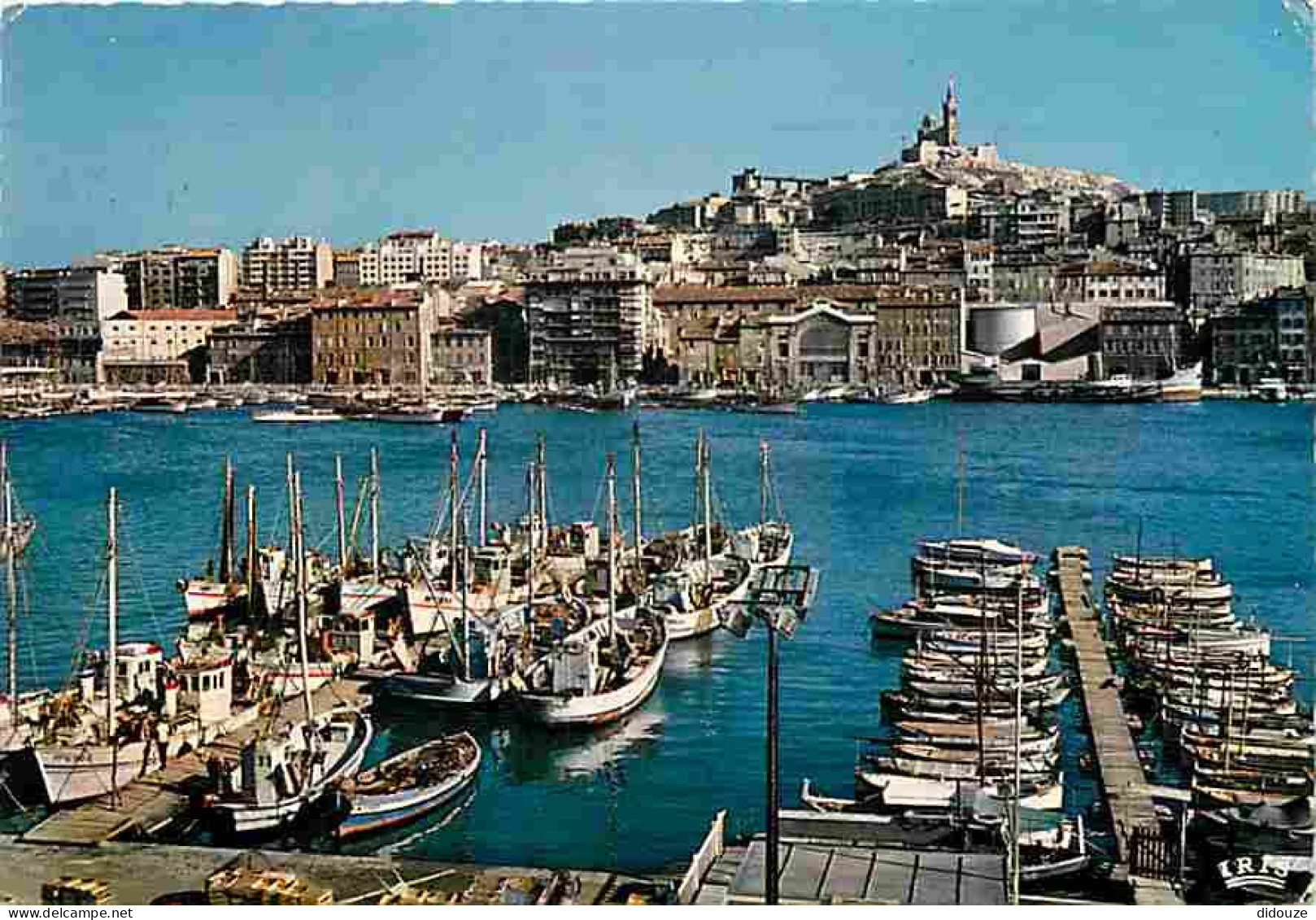 13 - Marseille - Le Vieux Port - Notre Dame De La Garde - Bateaux - Flamme Postale - CPM - Voir Scans Recto-Verso - Puerto Viejo (Vieux-Port), Saint Victor, Le Panier