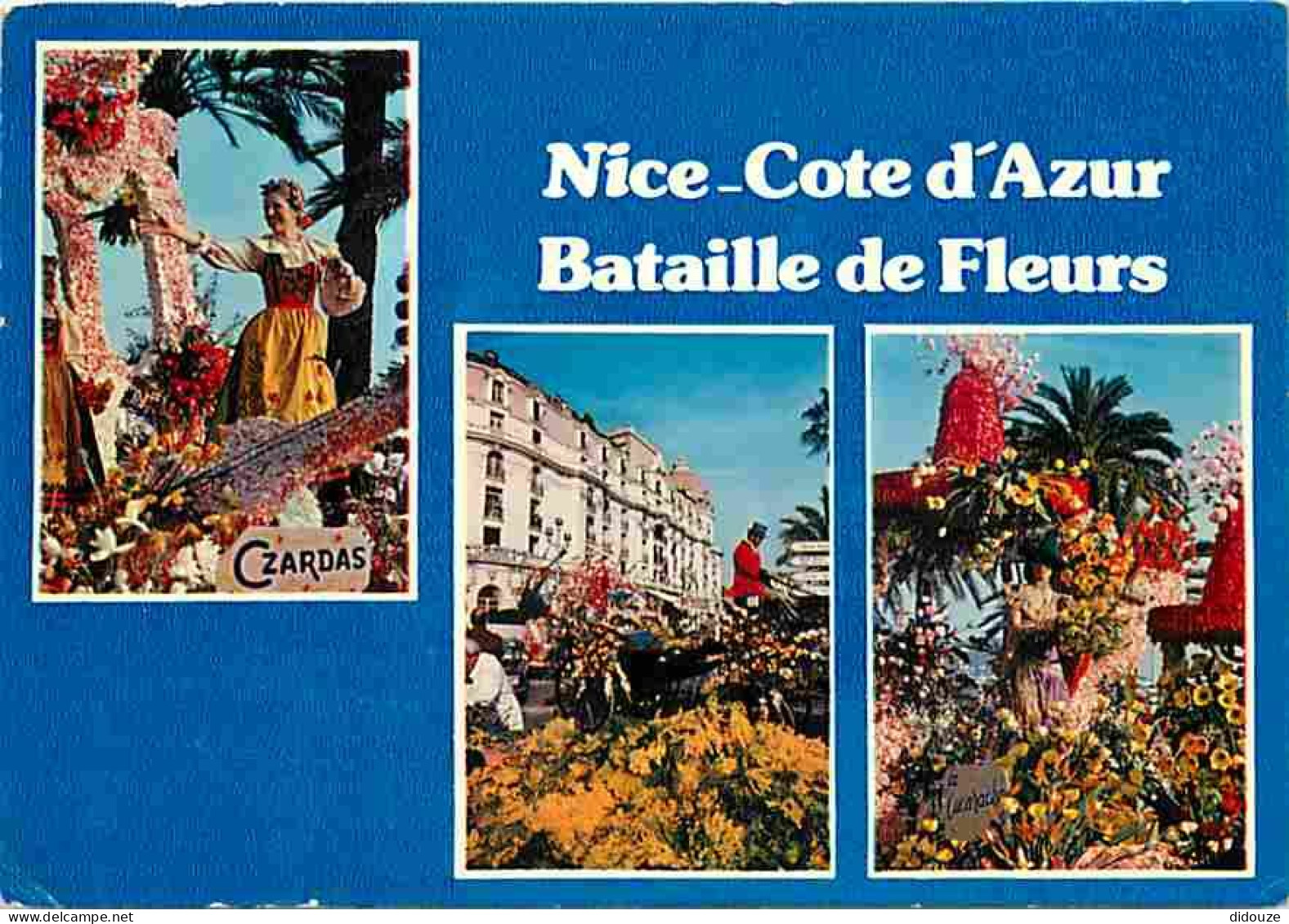 06 - Nice - Carnaval De Nice - Bataille De Fleurs - Multivues - CPM - Voir Scans Recto-Verso - Karneval