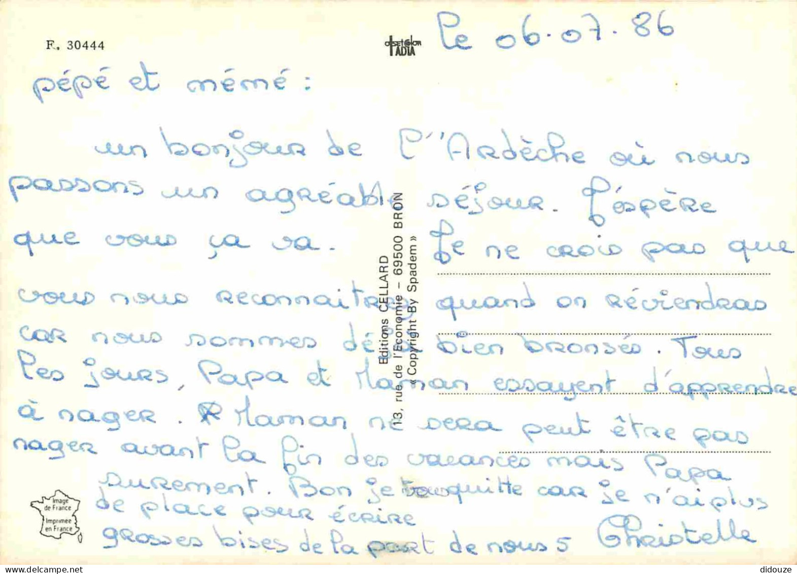 Animaux - Chèvres - Carte à Message Humoristique - CPM - Voir Scans Recto-Verso - Sonstige & Ohne Zuordnung