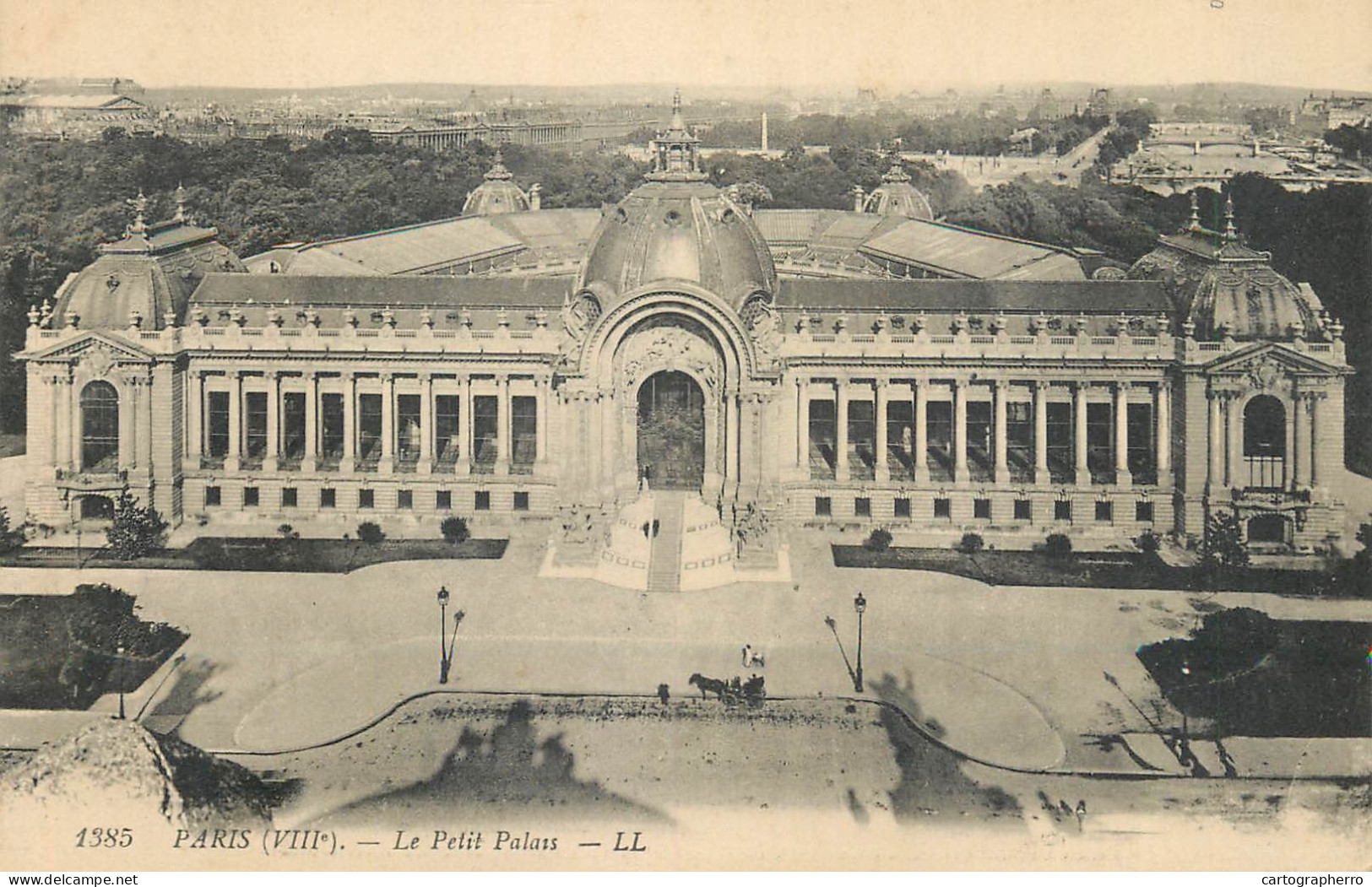 CPA France Paris Le Petit Palais - Andere Monumenten, Gebouwen