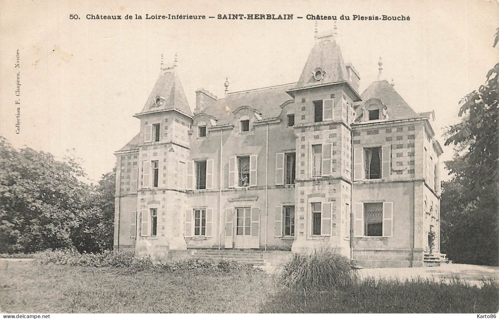 St Herblain * Château Du Plessis Bouché * Châteaux De La Loire Inférieure N°50 - Saint Herblain