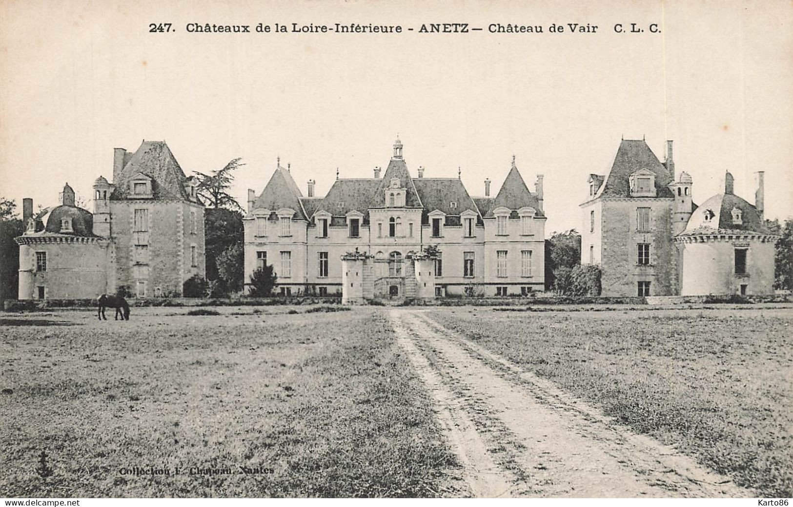 Anetz * Château De Vair * Châteaux De La Loire Inférieure N°247 - Autres & Non Classés