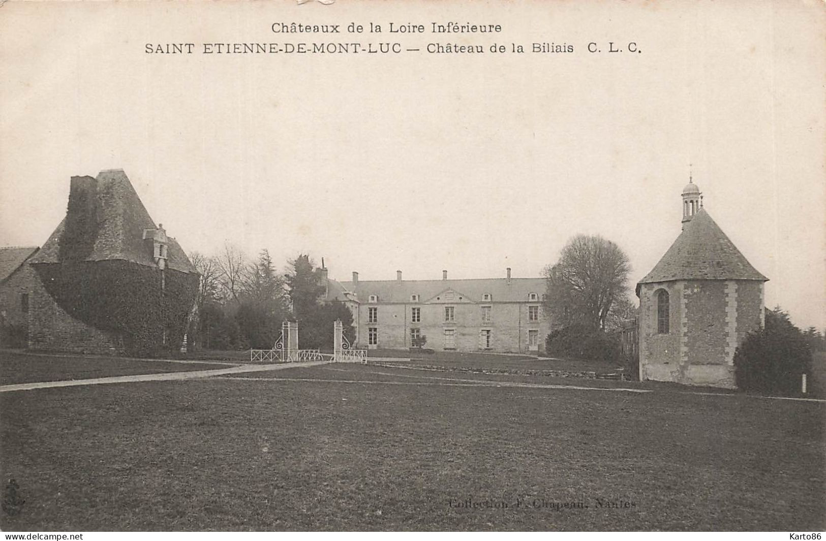 St étienne De Montluc * Château De La Biliais * Châteaux De La Loire Inférieure N°? - Saint Etienne De Montluc