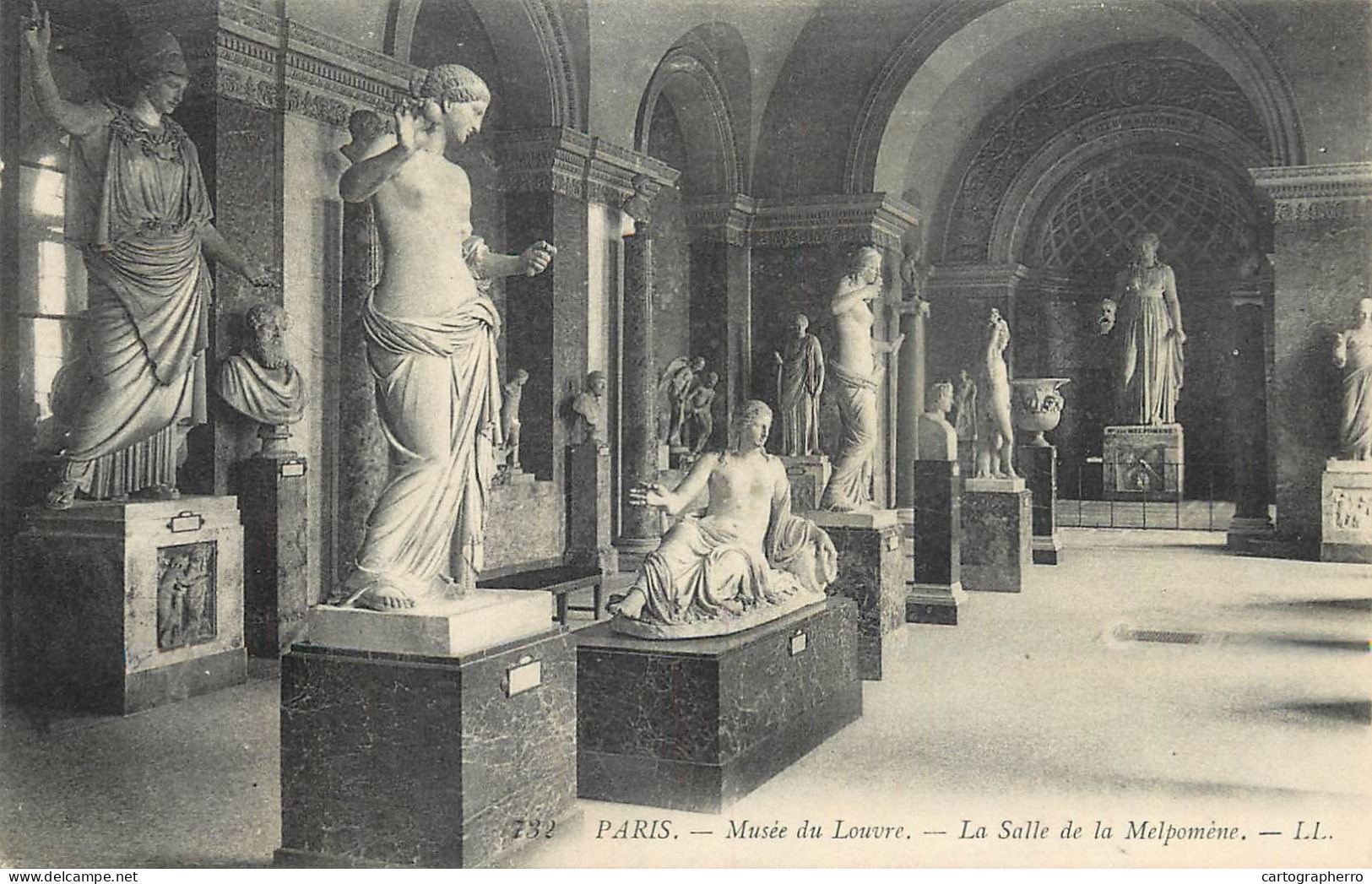 CPA France Paris Musee Du Louvre - Louvre