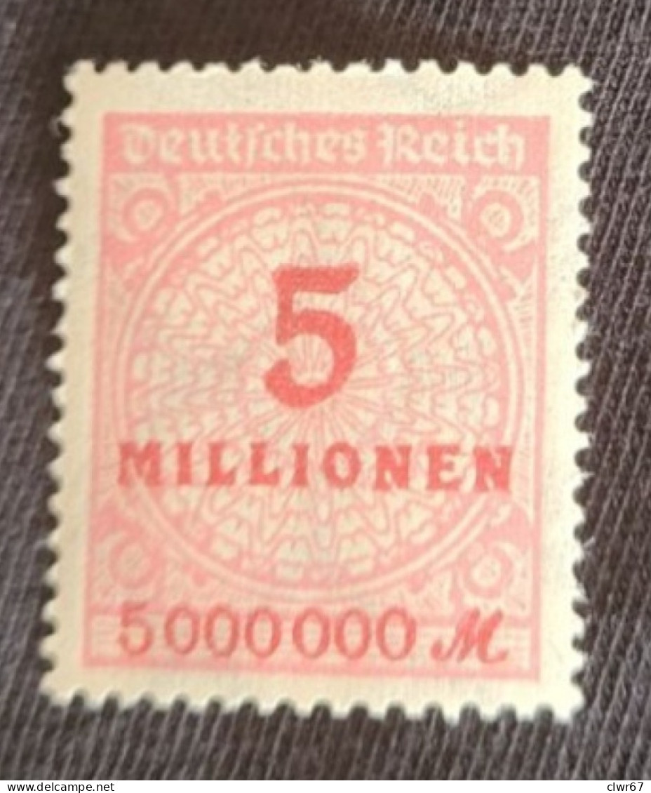 5 Million Deutschen Reich In Der Inflation Serie 1923 Ausgestellt - Gebruikt