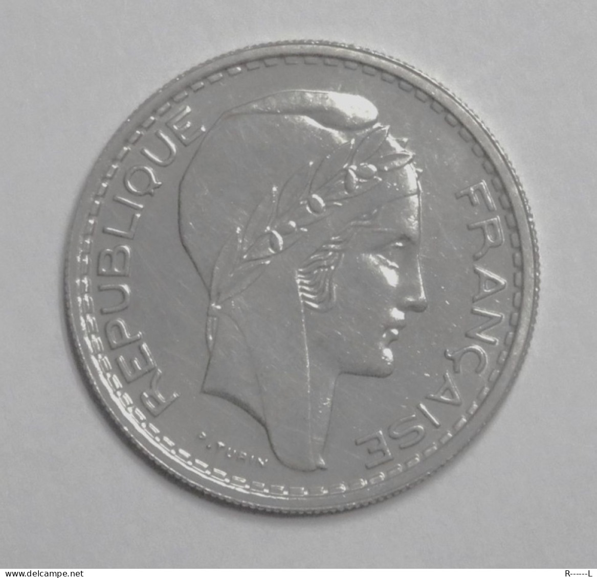 Monnaie 10 Francs 1947 Turin Petite Tête , Rameaux Courts ( Gouvernement Provisoire ) - 10 Francs