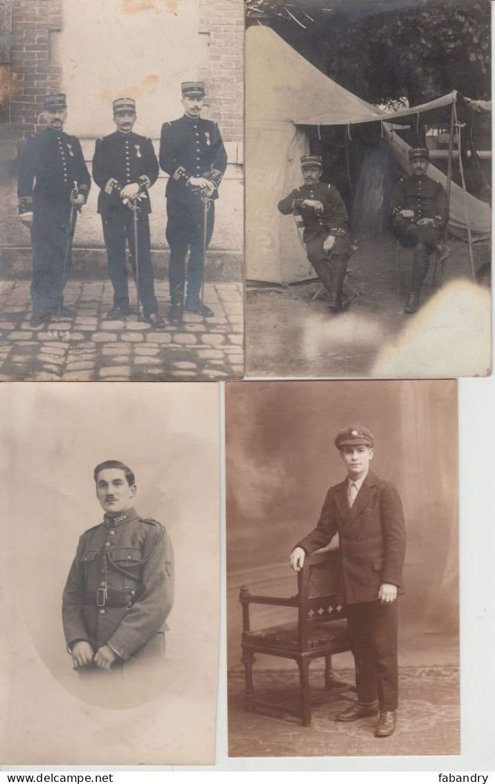 PEOPLE REAL PHOTO Incl. MILITARY 500 Vintage Postcards Mostly Pre-1940 - War 1914-18