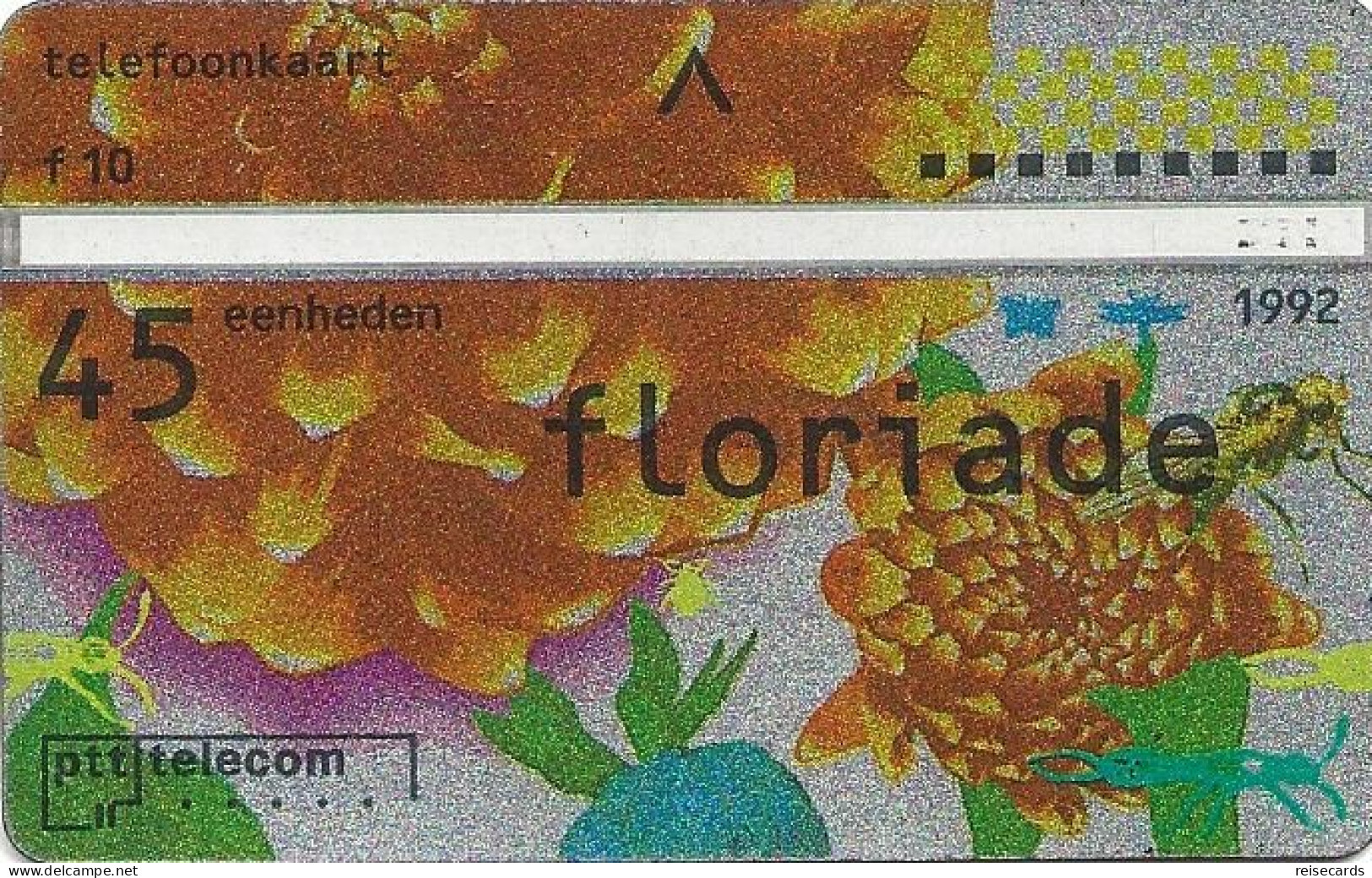 Netherlands: Ptt Telecom - 1992 202D Floriade - Private