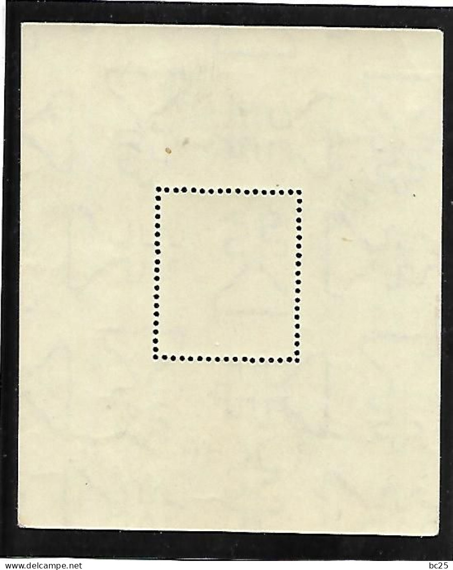HONGRIE - BLOC FEUILLET DE 1934 N° 1 NEUF * * SUPERBE- GROSSE COTE-FAIT SCAN DU VERSO - Blocks & Sheetlets