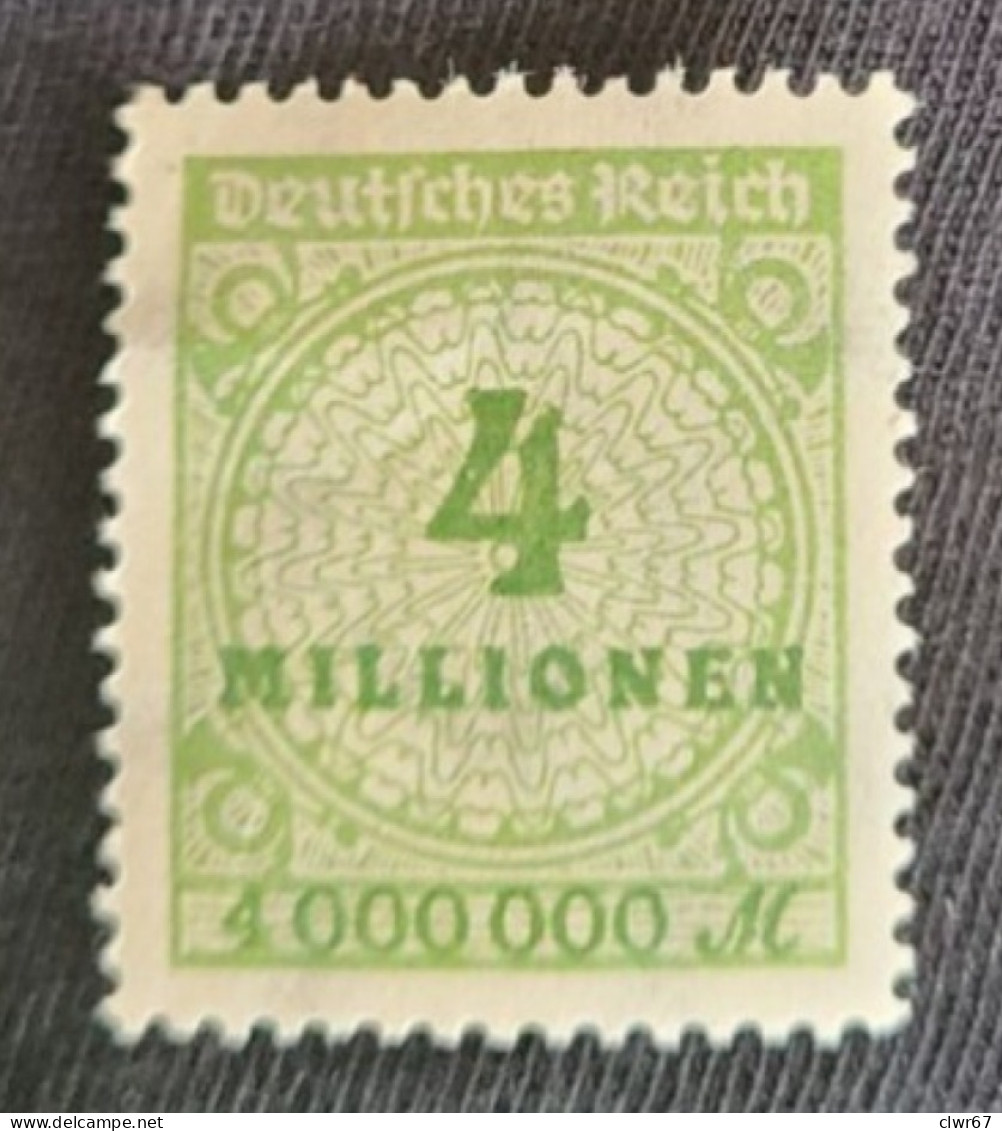 1 Million Deutschen Reich In Der Inflation Serie 1923 Ausgestellt - Gebruikt
