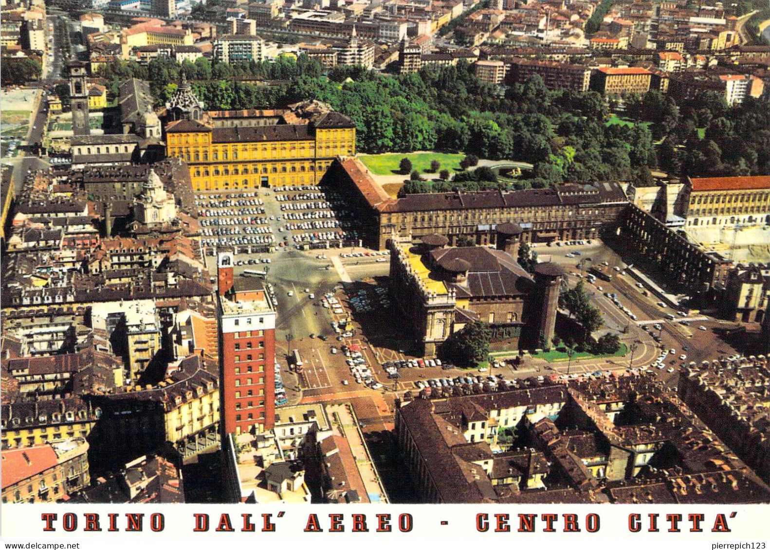 Turin - Vue Aérienne Du Centre De La Ville - Mehransichten, Panoramakarten