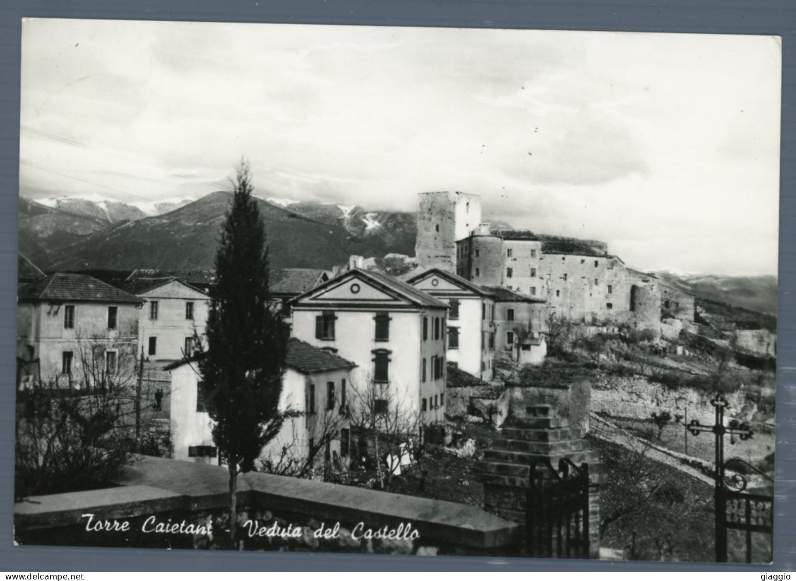 °°° Cartolina - Torre Caietani Veduta Del Castello - Viaggiata °°° - Frosinone