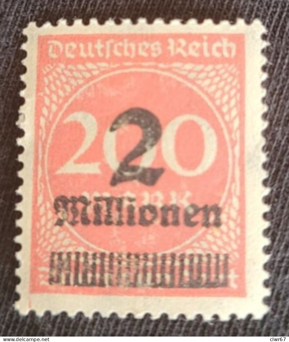 200 Million Deutschen Reich In Der Inflation Serie 1923 Ausgestellt - Oblitérés