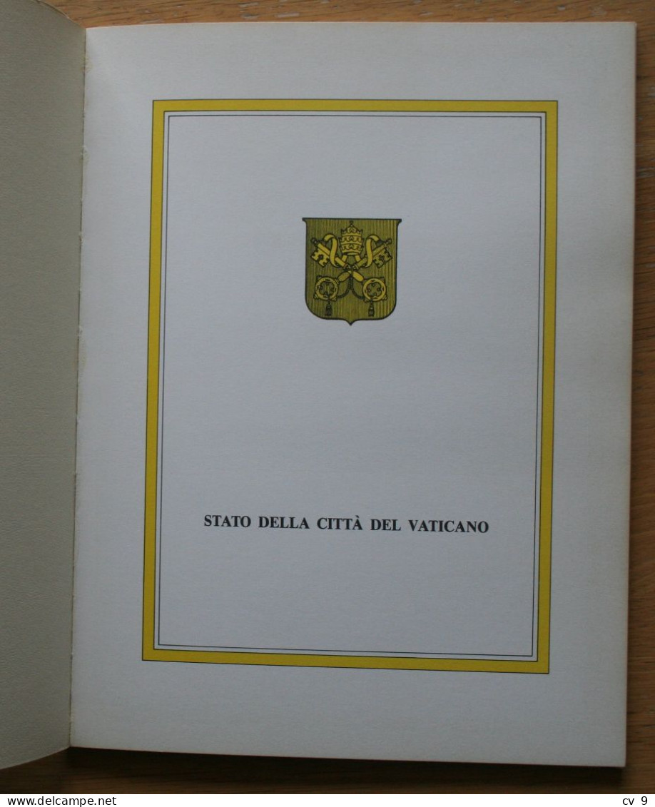Complete + Postcards + Vignette ITALIA + Booklet 1985 Yearbook POSTFRIS / MNH / **  VATICANO VATICAN VATICAAN - Annate Complete
