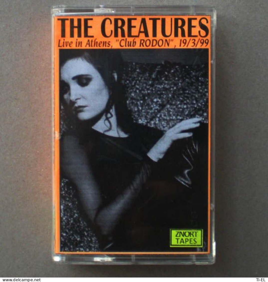 THE CREATURES – Live In Athens, "Club RODON" 19/3/1999 | Rare Audio Tape - Audiokassetten