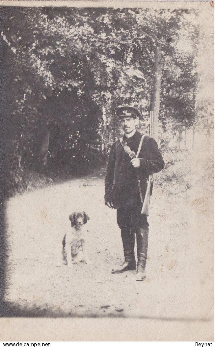 GARDE CHASSE CARTE PHOTO - Jacht