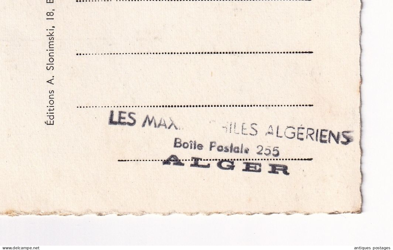 Oran 1957 Algérie Oeuvres Sociales De L'Armée Française Théodore Chassériau Danseuses Arabes Maximaphiles Algériens - Briefe U. Dokumente