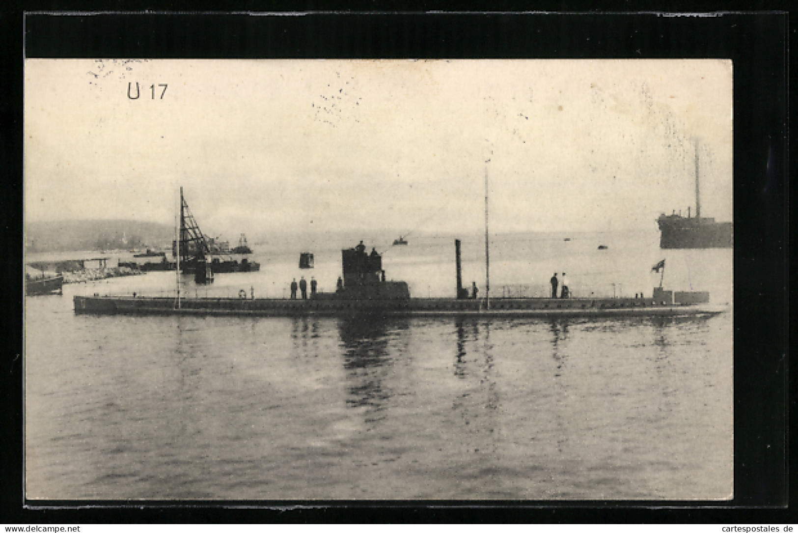 AK Deutsches U-Boot U 17  - Guerre