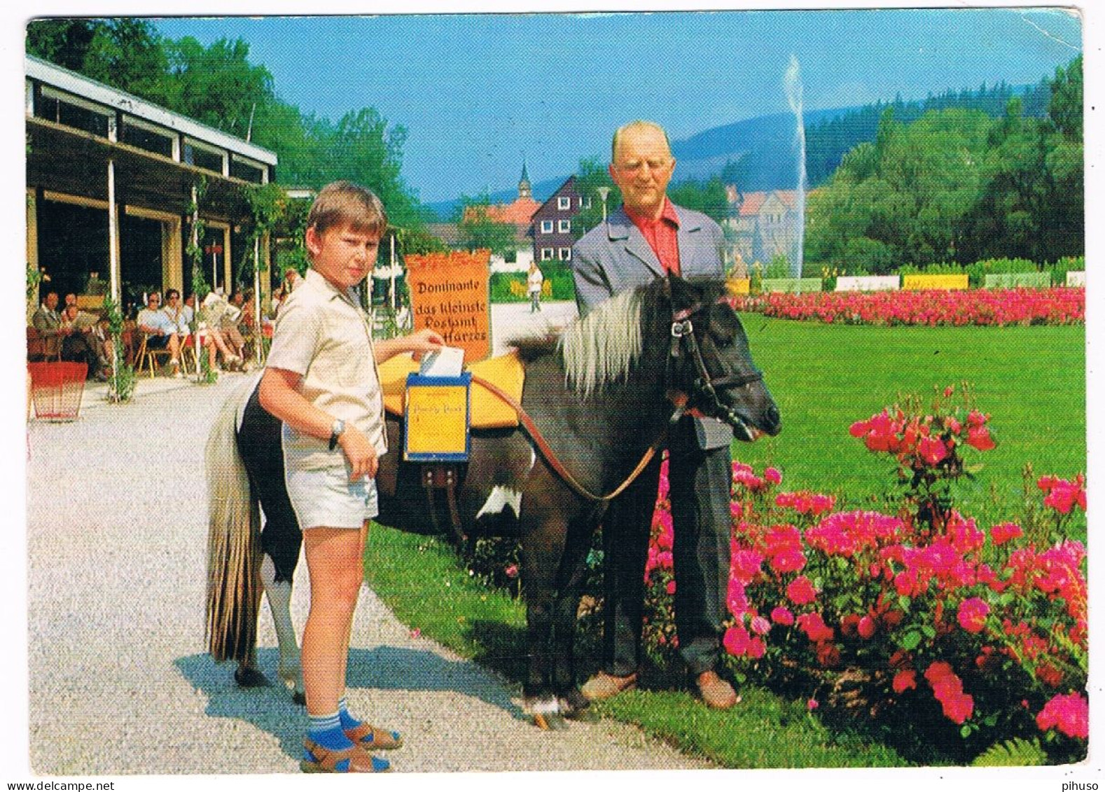 D-17138  BRAUNLAGE : Die Pony-Post ( Das Kleinste Postamt D. Härzens) - Braunlage