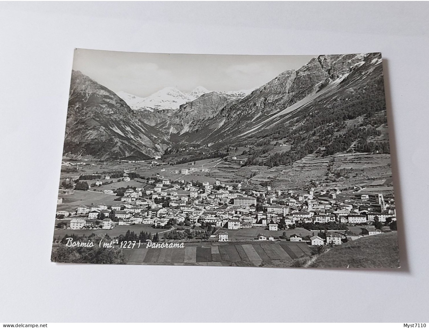 Cp Italie/Bormio (mt, 1227) Panorama. - Sondrio