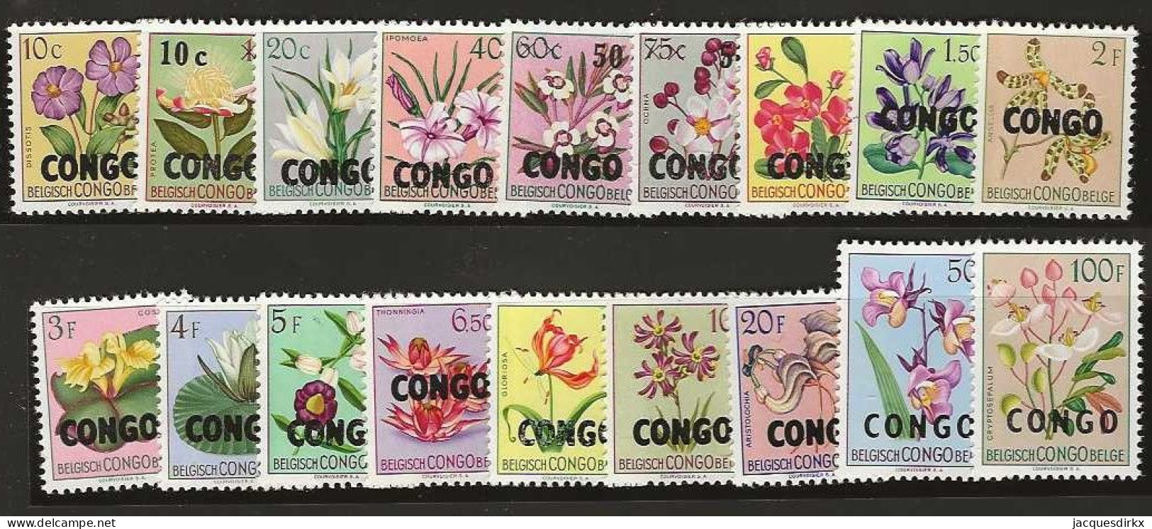 Republique Congo   .   OBP    .    382/399  .    **      .  Postfris  .   /   .   Neuf Avec Gomme Et SANS Charnière - Nuovi