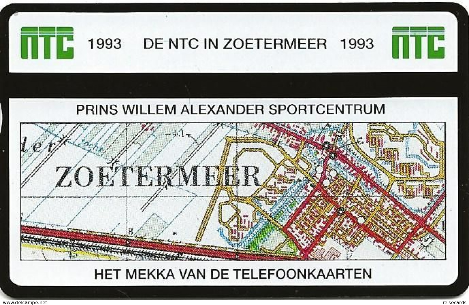 Netherlands: Ptt Telecom - 1993 301K NTC Telefoonkaarten Exhibition Zoetermeer 93. Mint - Privé