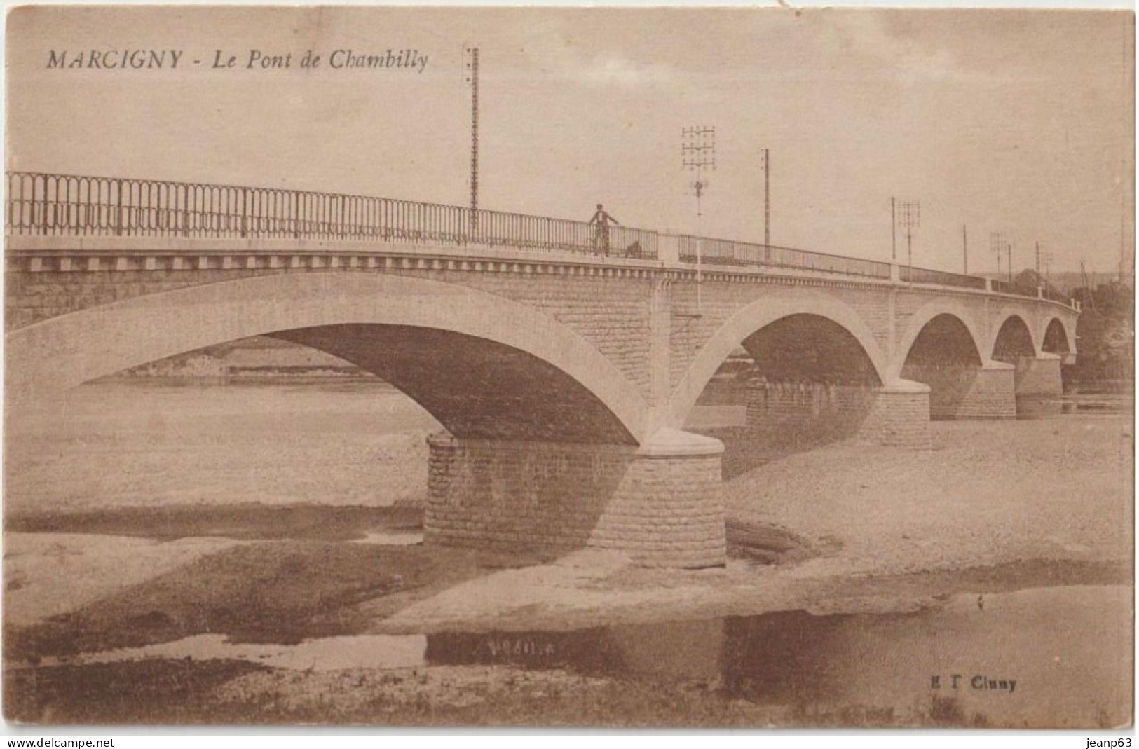 MARCIGNY - Le Pont De Chambilly - Other & Unclassified