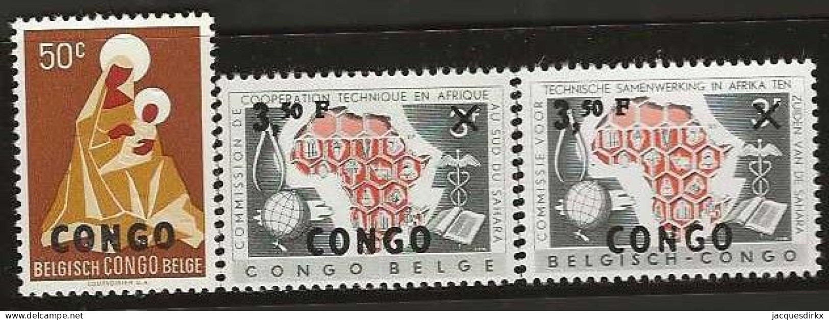 Republique Congo   .   OBP    .    412/414   .    **      .  Postfris  .   /   .   Neuf Avec Gomme Et SANS Charnière - Unused Stamps