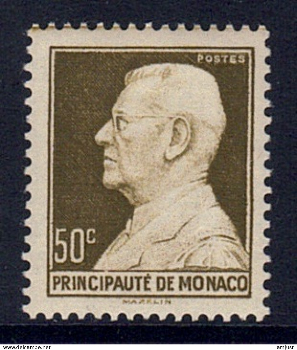 Monaco // 1948-1949 // Prince Louis II  Timbres Neufs** MNH  No. Y&T 302A - Unused Stamps