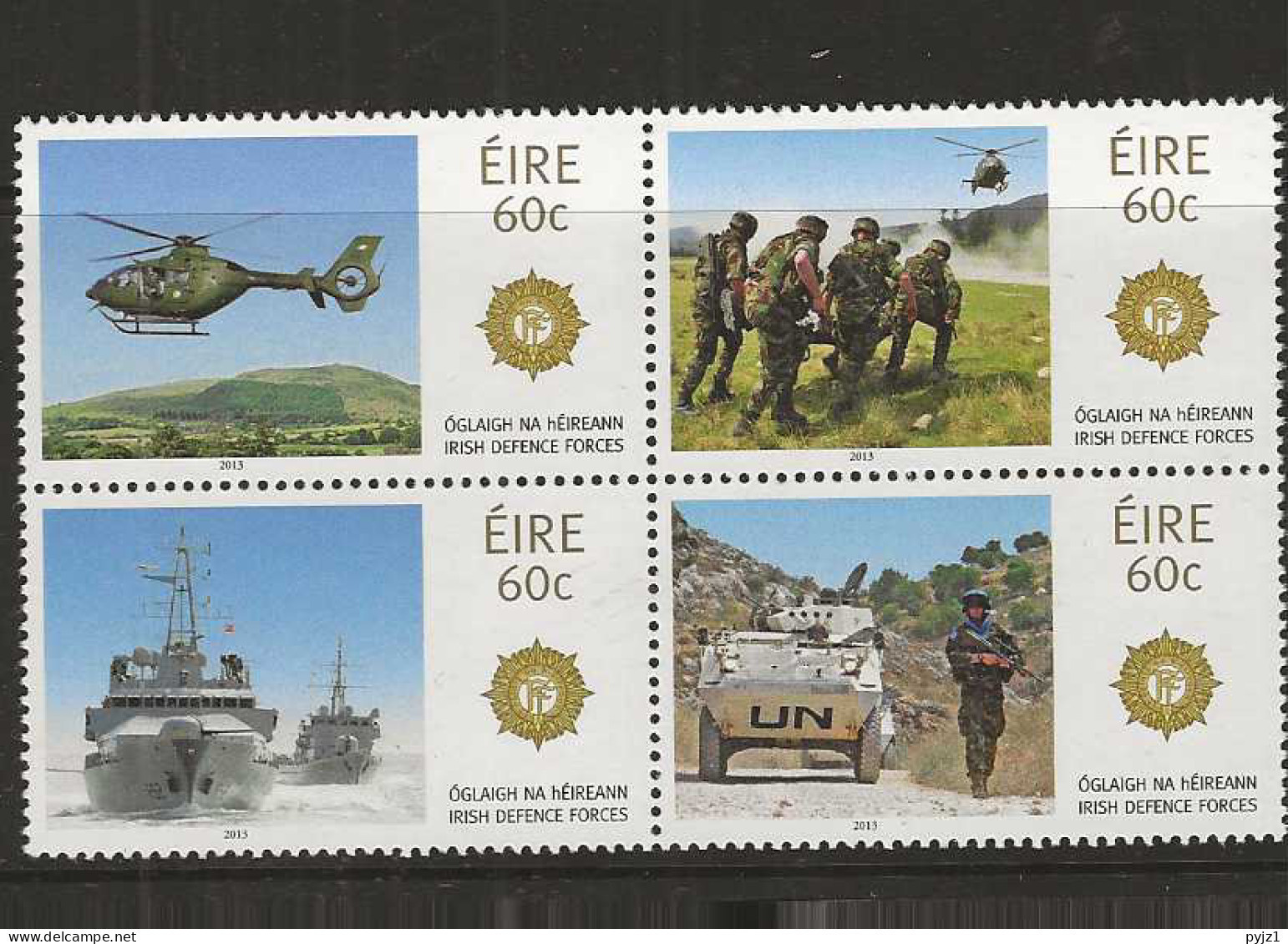 2013 MNH Ireland Mi 2062-65 Postfris** - Unused Stamps