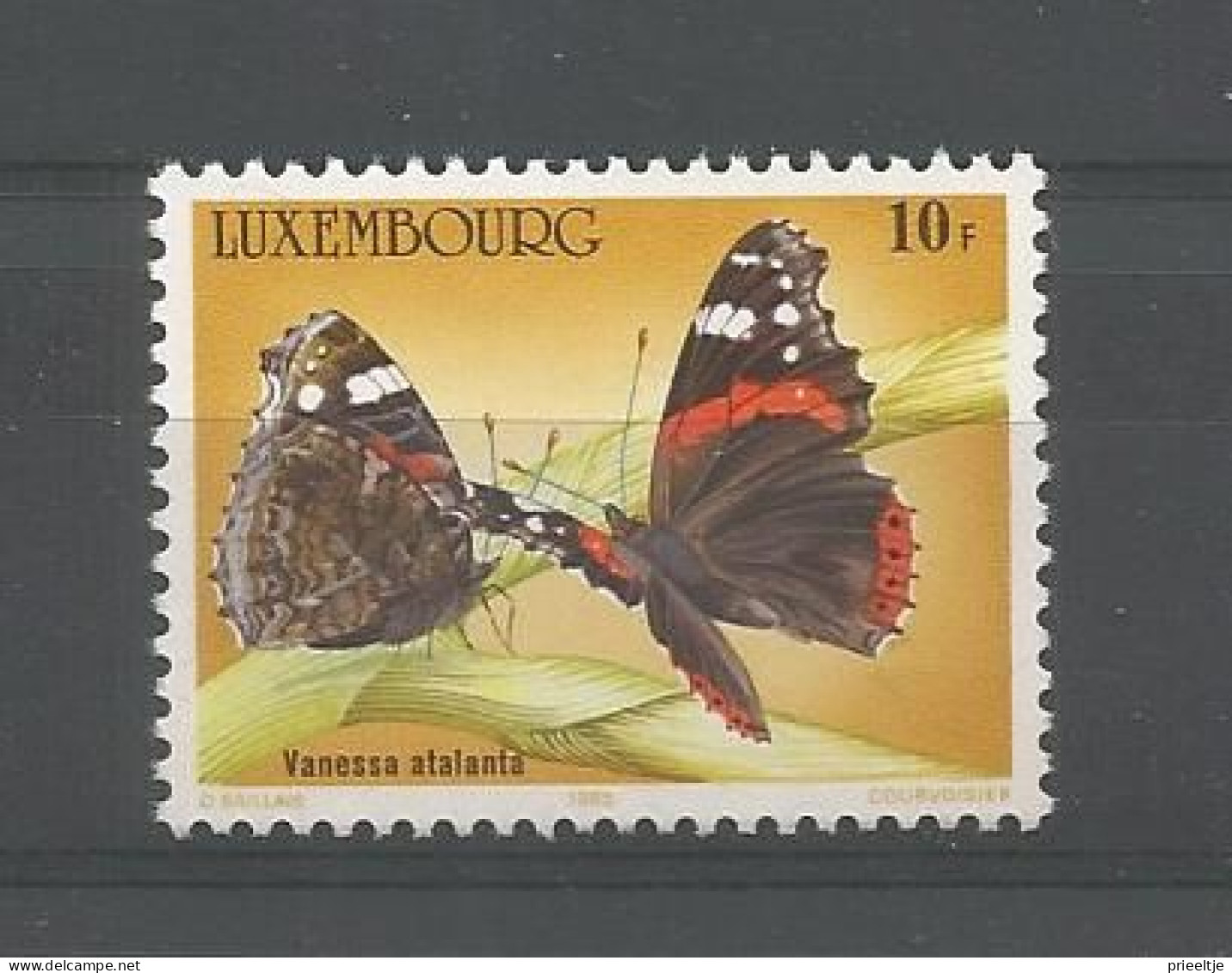 Luxemburg 1985 Butterfly Y.T. 1085 ** - Neufs