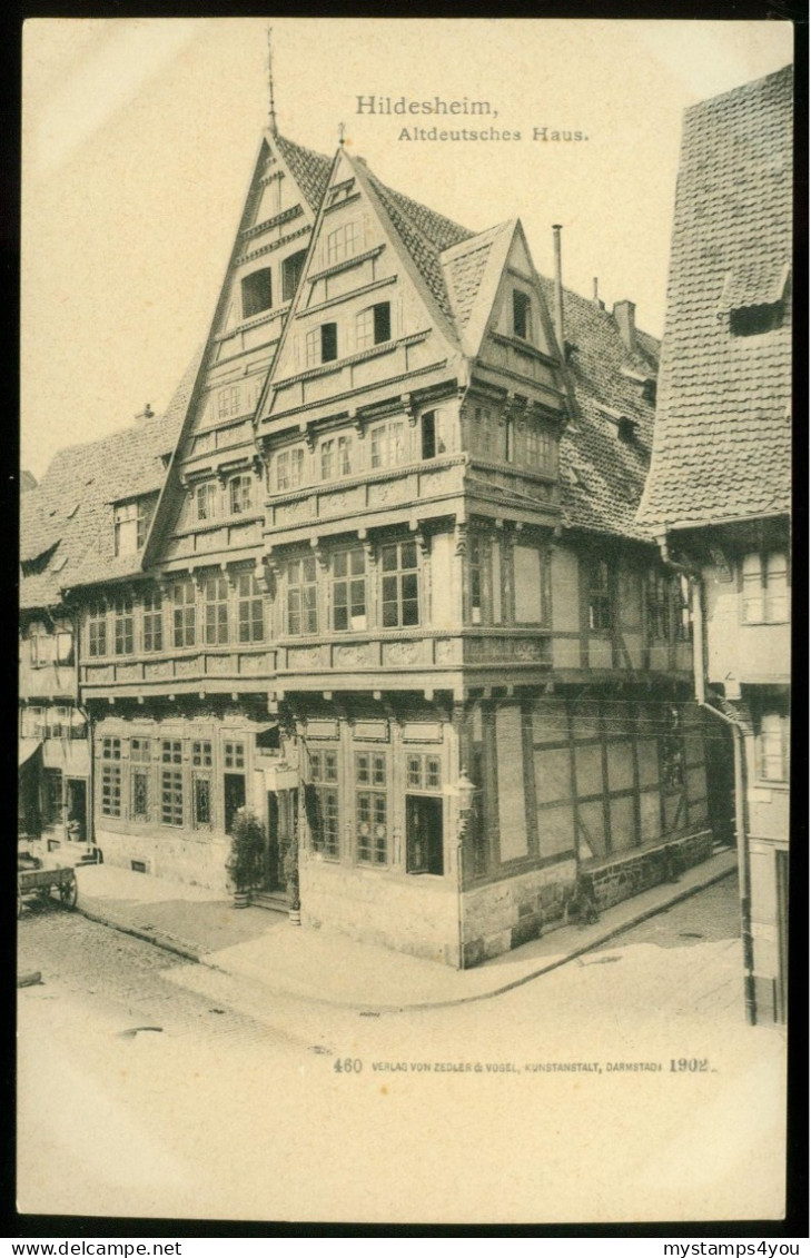 Ak Germany, Hildesheim | Altdeutsches Haus #ans-1977 - Hildesheim