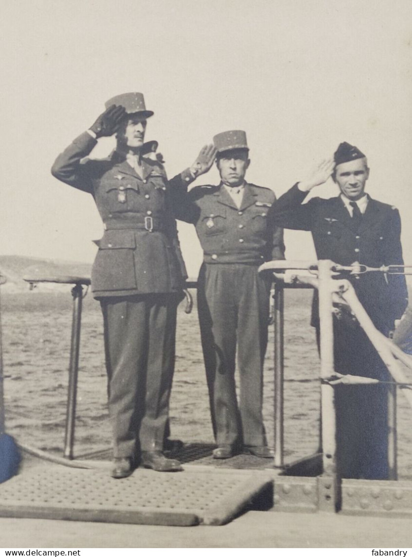 Dernière photo Général Leclerc avant accident ? Guerre, Militaire, WW2, Marine.