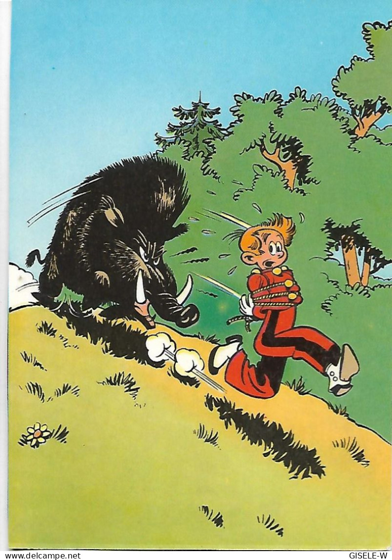 ANCIENNE CARTE POSTALE BD / JOURNAL SPIROU - Collections & Lots