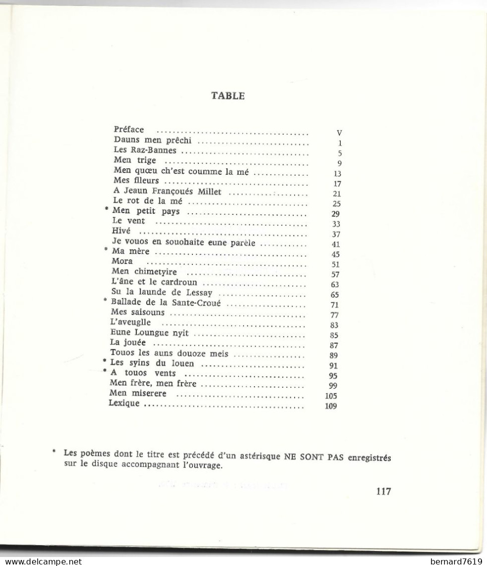 Livre  -50   Raz Bannes -  Par Cotis Capel - Pemes En Langue Normande - Normandie
