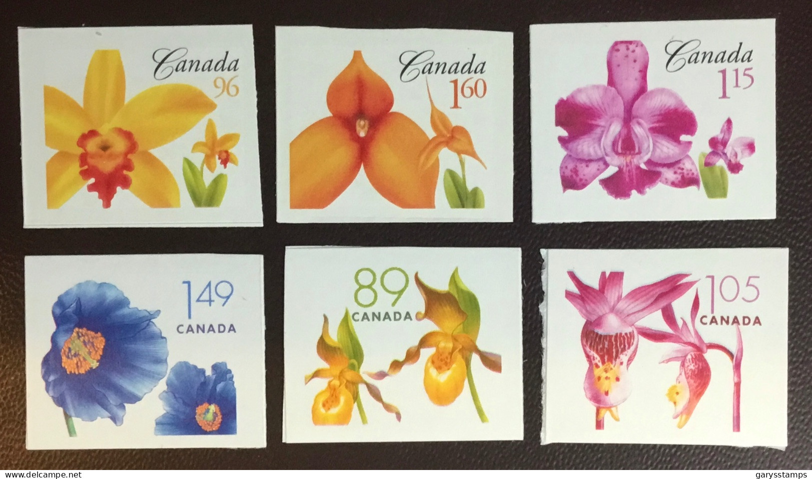 Canada 2005-2007 Flowers Definitives Booklet Stamps MNH - Autres & Non Classés