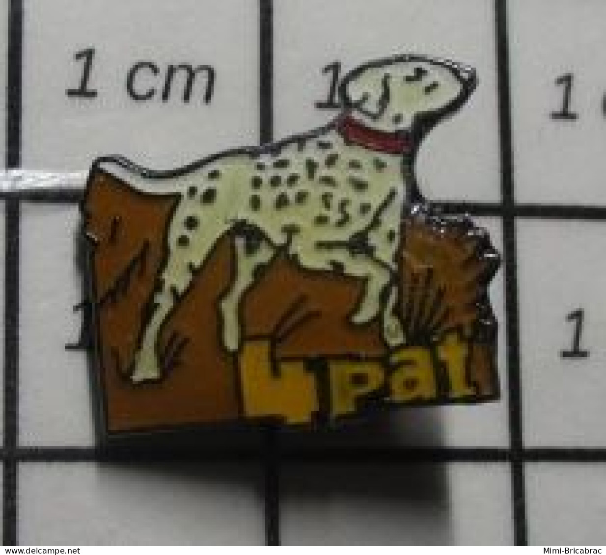 1218B Pin's Pins / Beau Et Rare / ANIMAUX / CHIEN DALMATIEN 4 PAT' - Animali