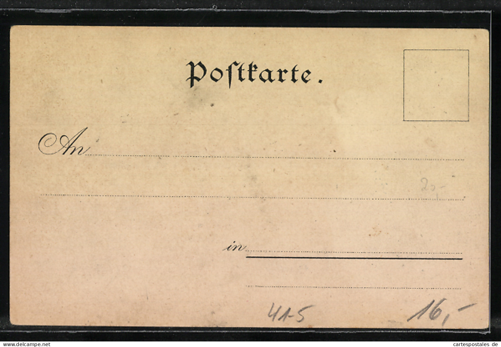 Lithographie Passagierschiff Normania In Voller Fahrt  - Dampfer