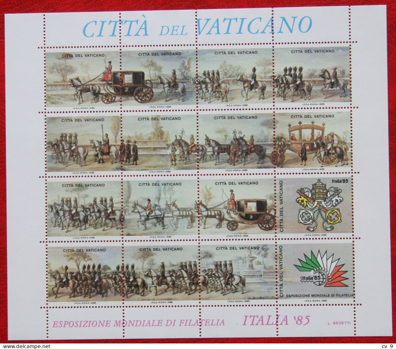 ITALIA '85 1985 POSTFRIS / MNH / ** VATICANO VATICAN VATICAAN - Unused Stamps