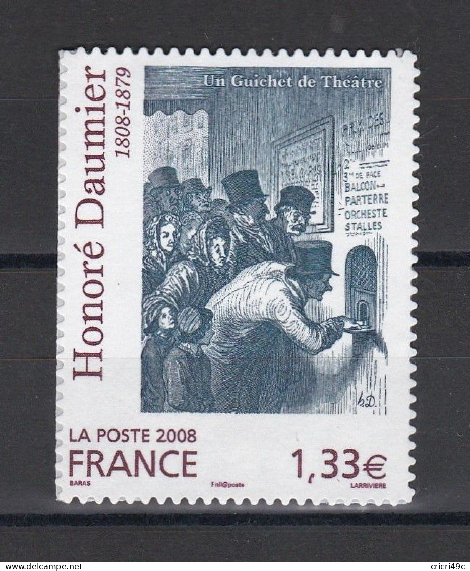Autoadhésif N° Y&T 224 Neuf** (Honoré Daumier, Dessinnateur Et Peintre) - Ongebruikt