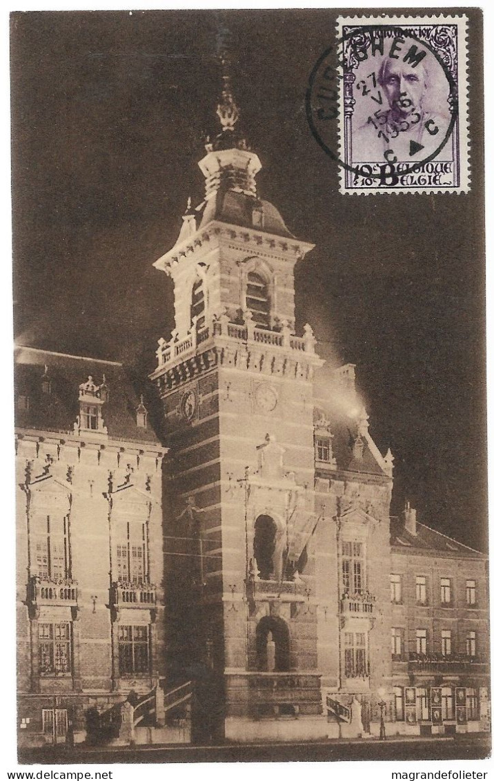 CPA CARTE POSTALE BELGIQUE BRUXELLES-ANDERLECHT HÔTEL COMMUNAL 1930 - Anderlecht
