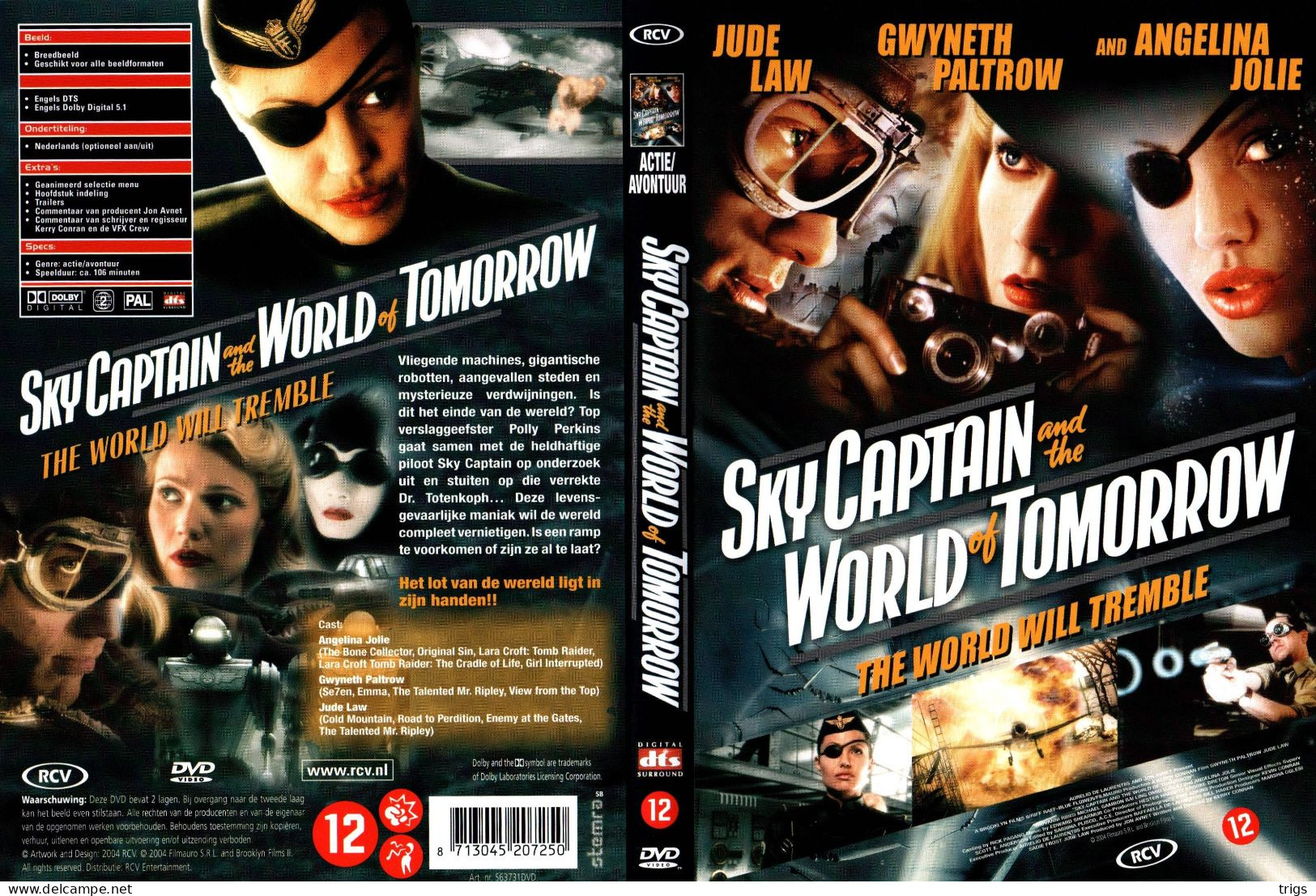 DVD - Sky Captain And The World Of Tomorrow - Actie, Avontuur