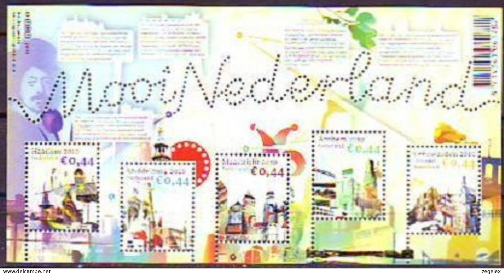 2010 Verzamelblok Mooi Nederland NVPH 2719 MNH/**/postfris - Unused Stamps