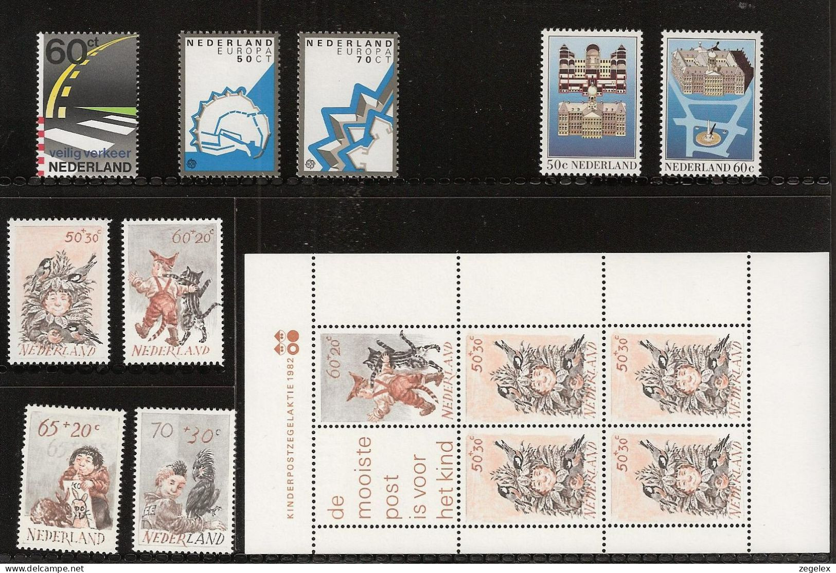 1982 Jaarcollectie PTT Post Postfris/MNH** - Années Complètes